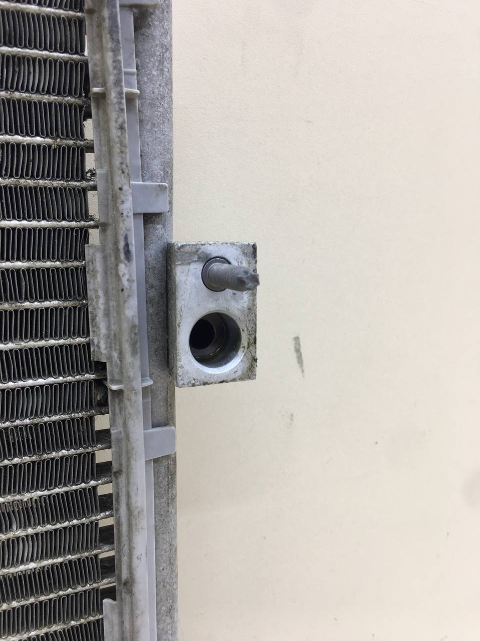 Радиатор кондиционера (конденсер) Citroen C4 2005-2011